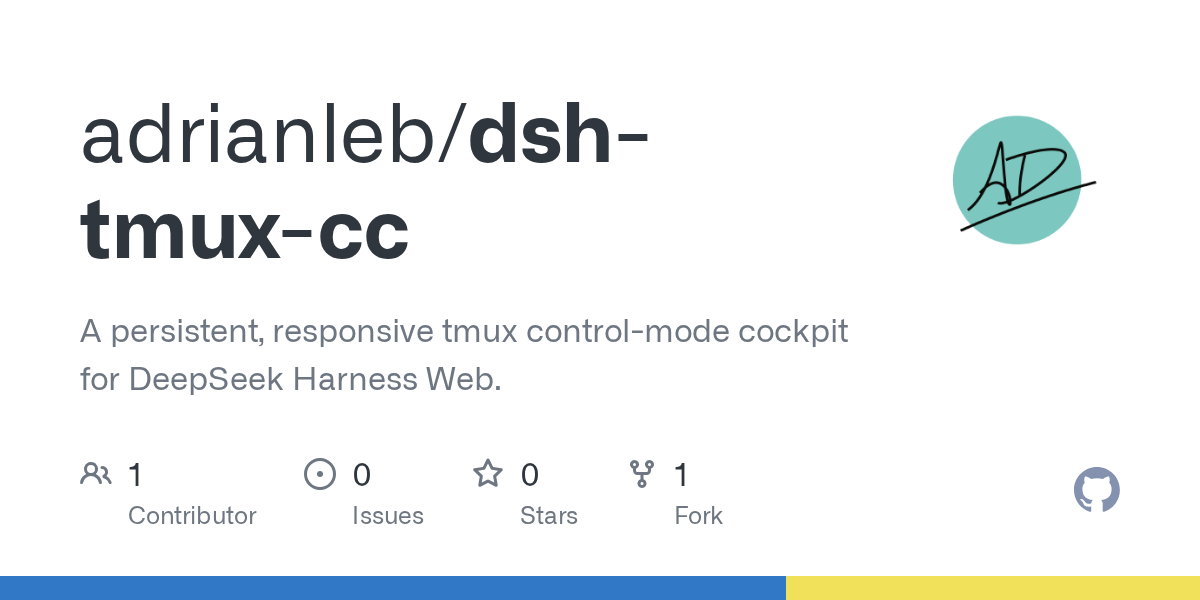 adrianleb/dsh-tmux-cc Screenshot preview