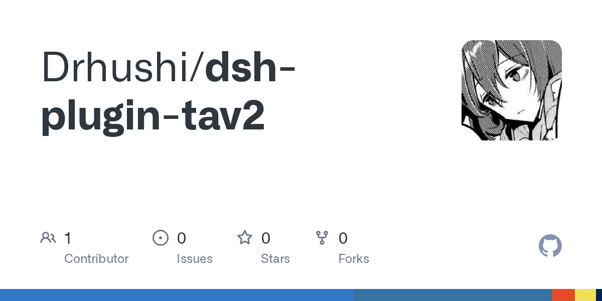 Drhushi/dsh-plugin-tav2 Screenshot preview