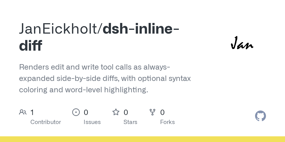 JanEickholt/dsh-inline-diff Screenshot preview