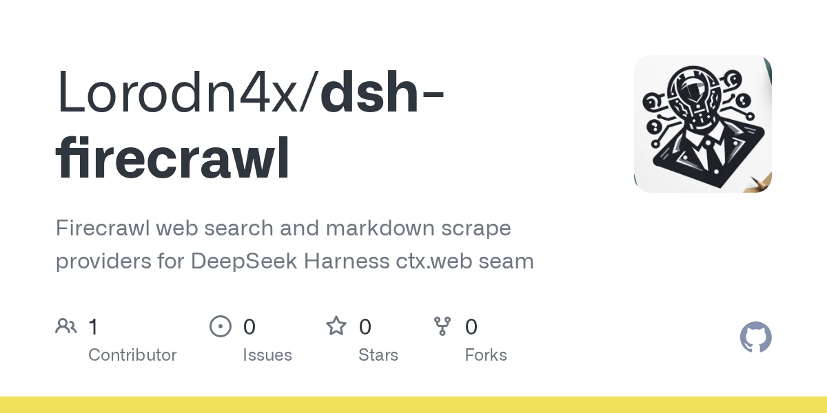 Lorodn4x/dsh-firecrawl Screenshot preview