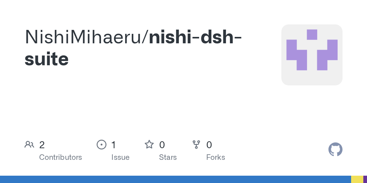 NishiMihaeru/nishi-dsh-suite Screenshot preview