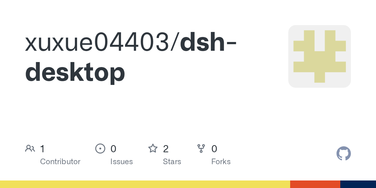 xuxue04403/dsh-desktop Screenshot preview