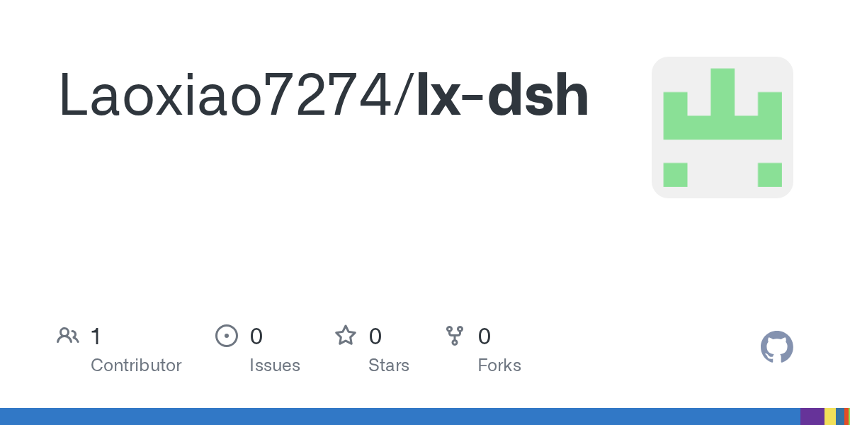 Laoxiao7274/lx-dsh Screenshot preview