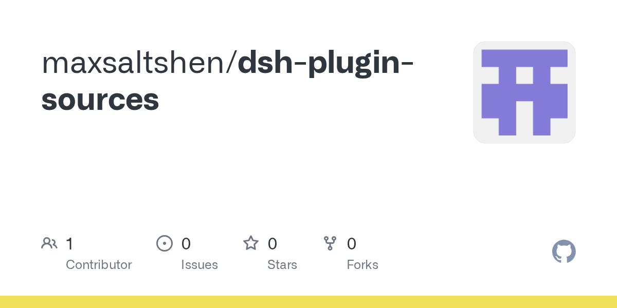 maxsaltshen/dsh-plugin-sources Screenshot preview