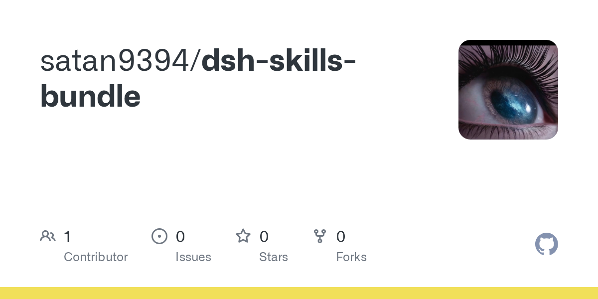 satan9394/dsh-skills-bundle Screenshot preview
