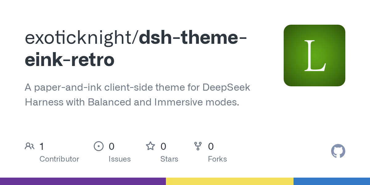 exoticknight/dsh-theme-eink-retro Screenshot preview