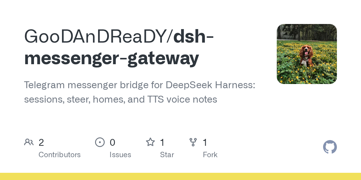 GooDAnDReaDY/dsh-messenger-gateway Screenshot preview