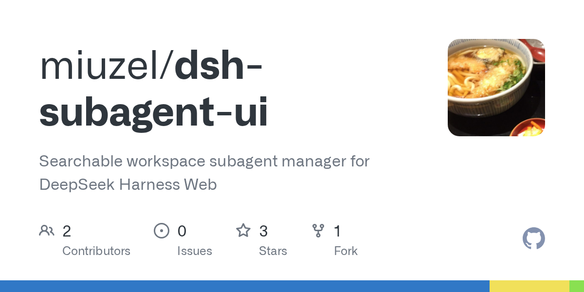 miuzel/dsh-subagent-ui Screenshot preview