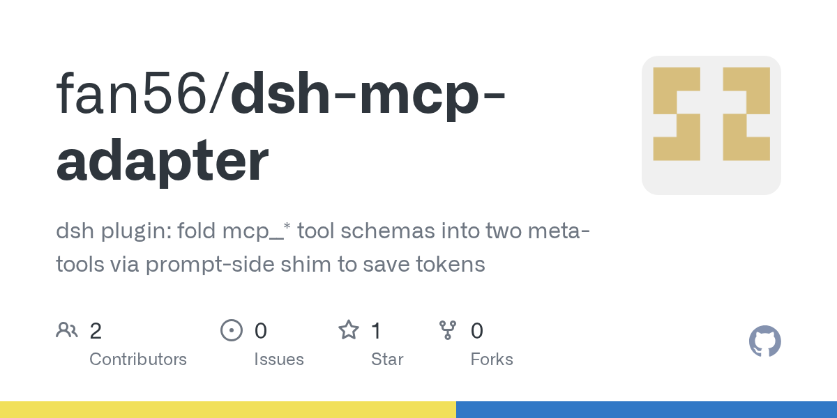 fan56/dsh-mcp-adapter Screenshot preview
