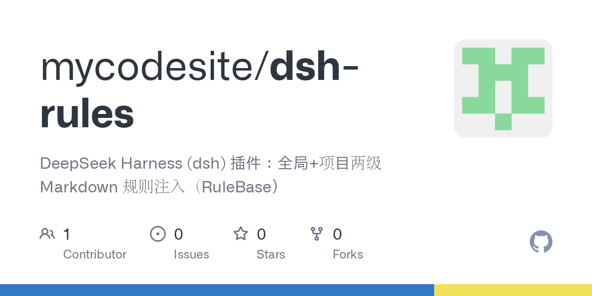 mycodesite/dsh-rules Screenshot preview