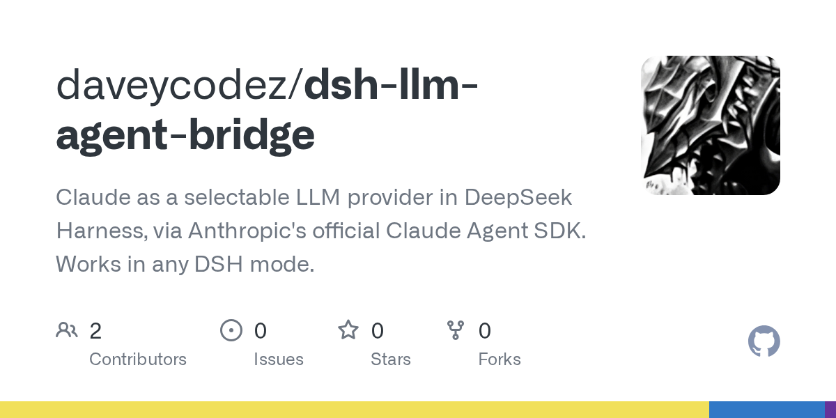 daveycodez/dsh-llm-agent-bridge Screenshot preview