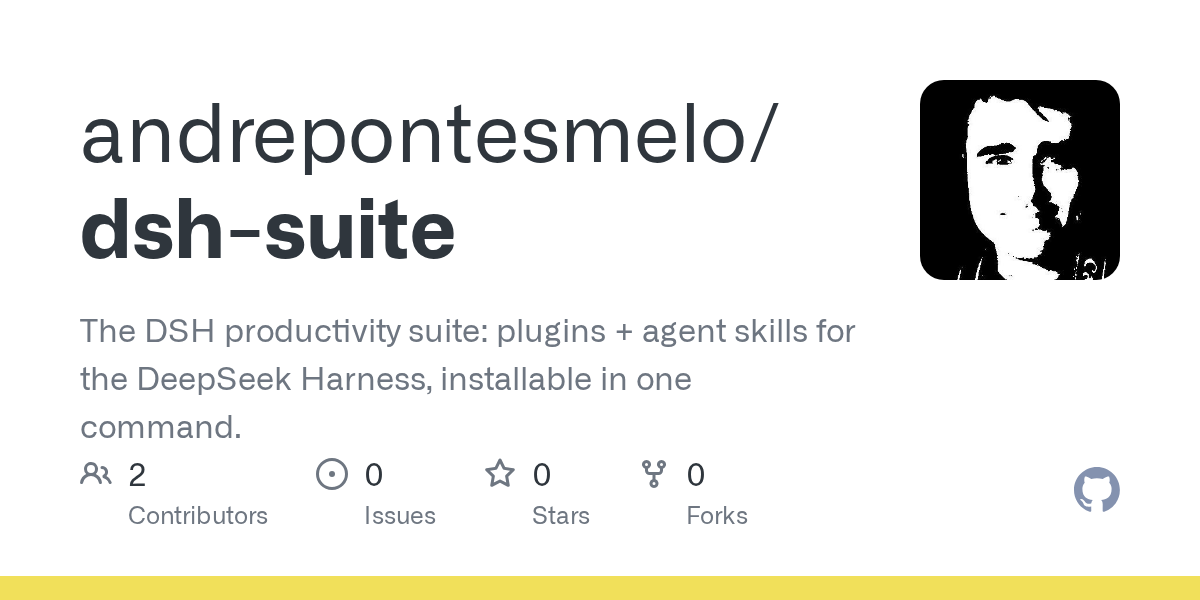 andrepontesmelo/dsh-suite Screenshot preview