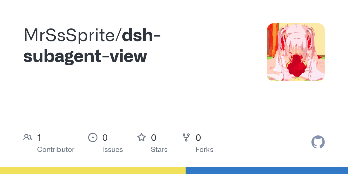 MrSsSprite/dsh-subagent-view Screenshot preview
