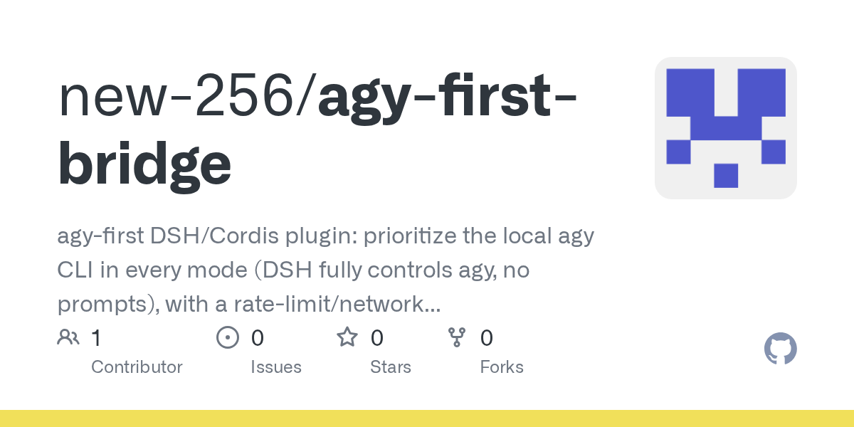 new-256/agy-first-bridge Screenshot preview