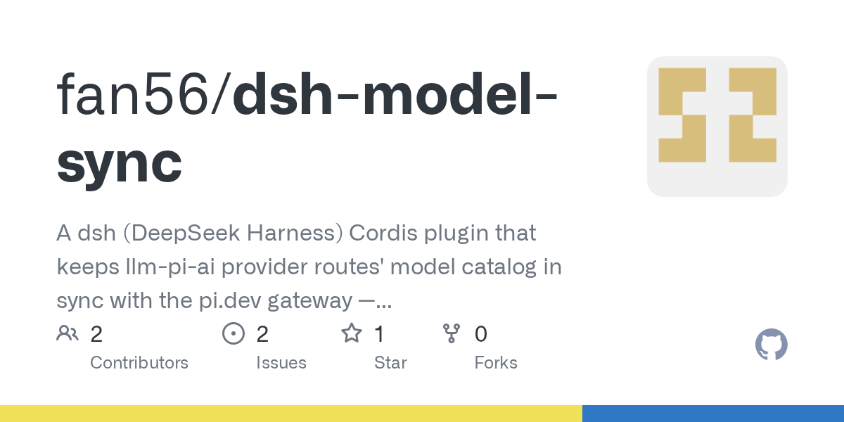 fan56/dsh-model-sync Screenshot preview
