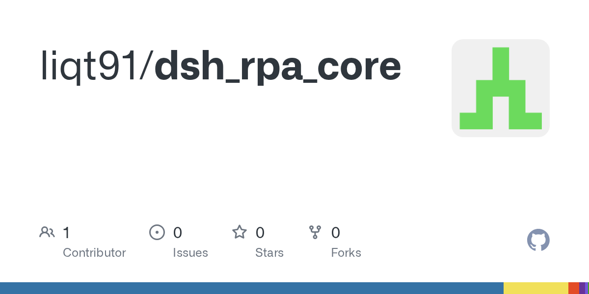 liqt91/dsh_rpa_core Screenshot preview