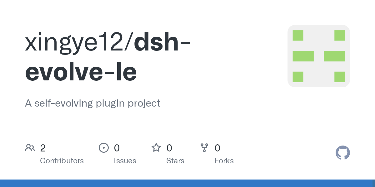 xingye12/dsh-evolve-le Screenshot preview