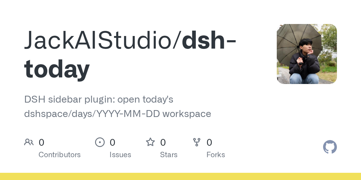 JackAIStudio/dsh-today Screenshot preview