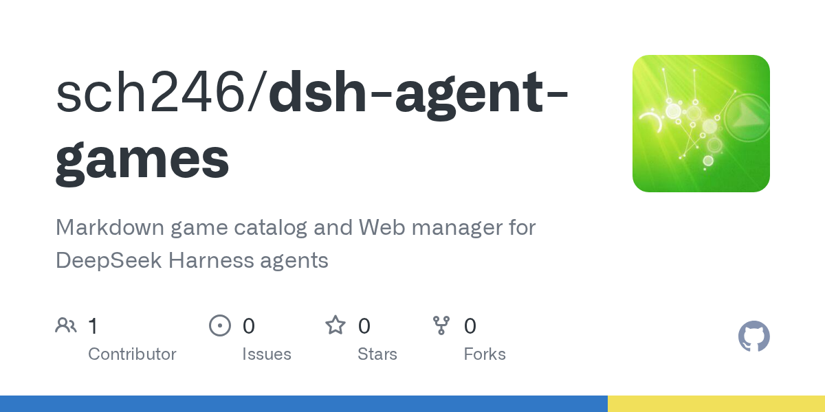 sch246/dsh-agent-games Screenshot preview