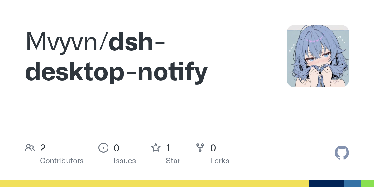 Mvyvn/dsh-desktop-notify Screenshot preview