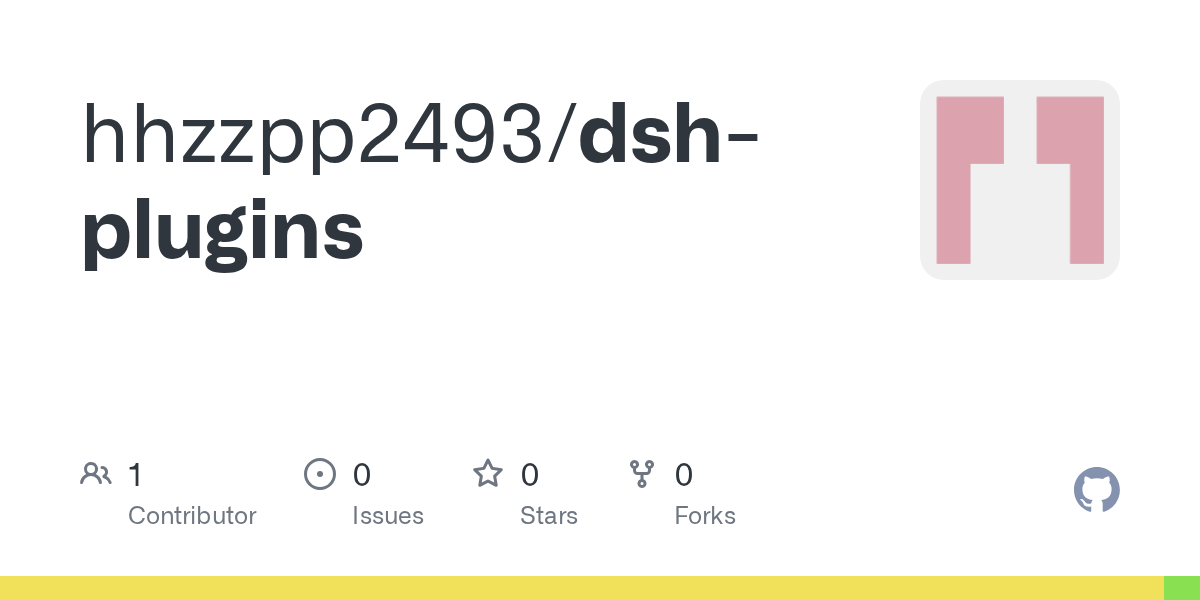 hhzzpp2493/dsh-plugins Screenshot preview