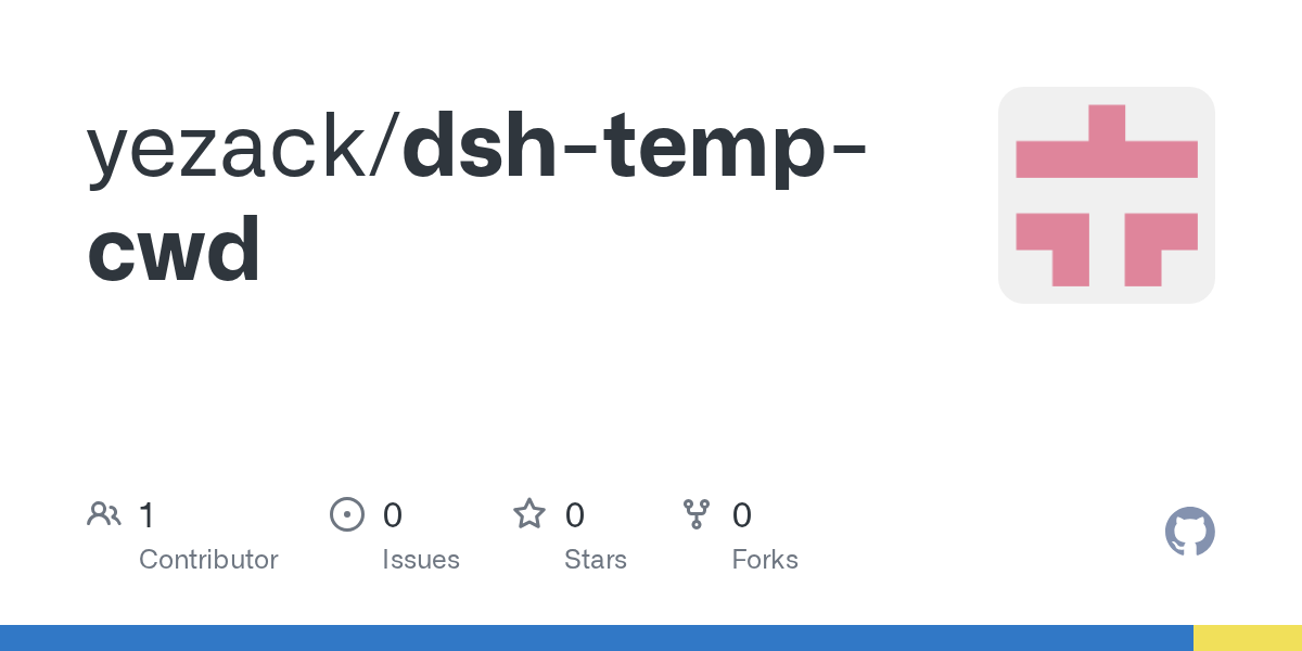 yezack/dsh-temp-cwd Screenshot preview