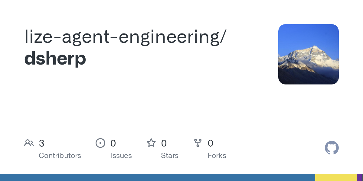lize-agent-engineering/dsherp Screenshot preview