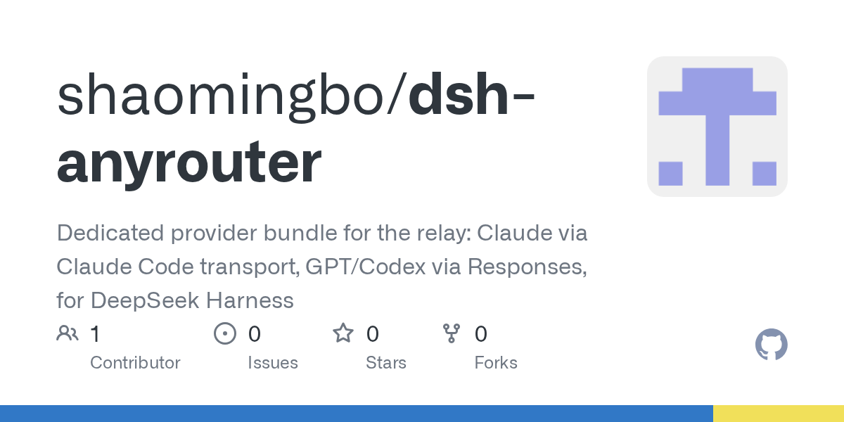 shaomingbo/dsh-anyrouter Screenshot preview