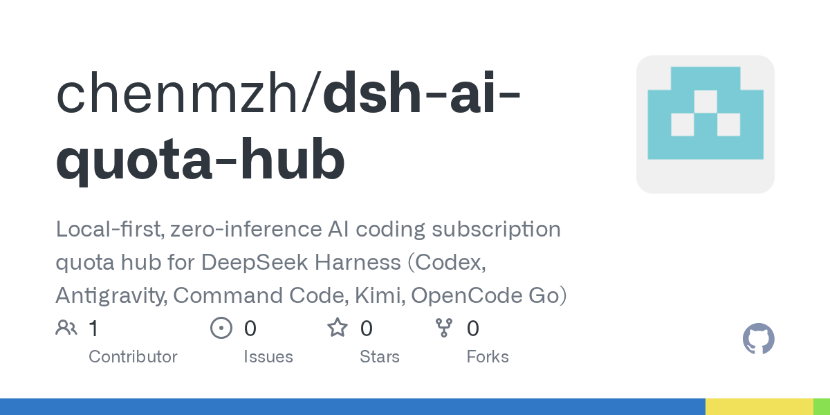 chenmzh/dsh-ai-quota-hub Screenshot preview