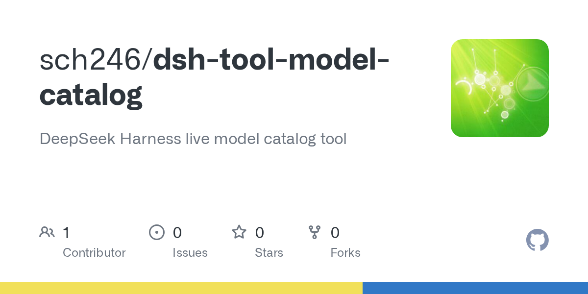 sch246/dsh-tool-model-catalog Screenshot preview