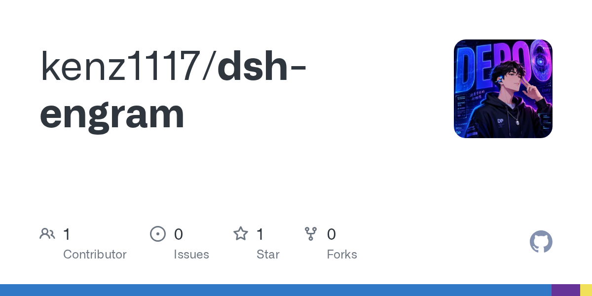 kenz1117/dsh-engram Screenshot preview