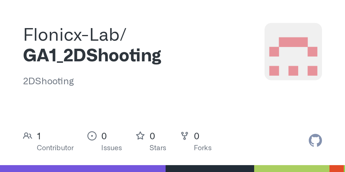 Flonicx-Lab/GA1_2DShooting Screenshot preview
