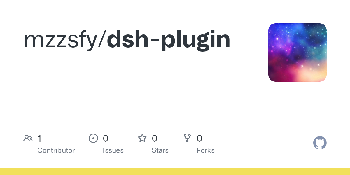 mzzsfy/dsh-plugin Screenshot preview