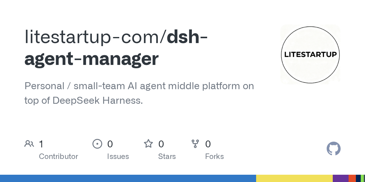 litestartup-com/dsh-agent-manager Screenshot preview