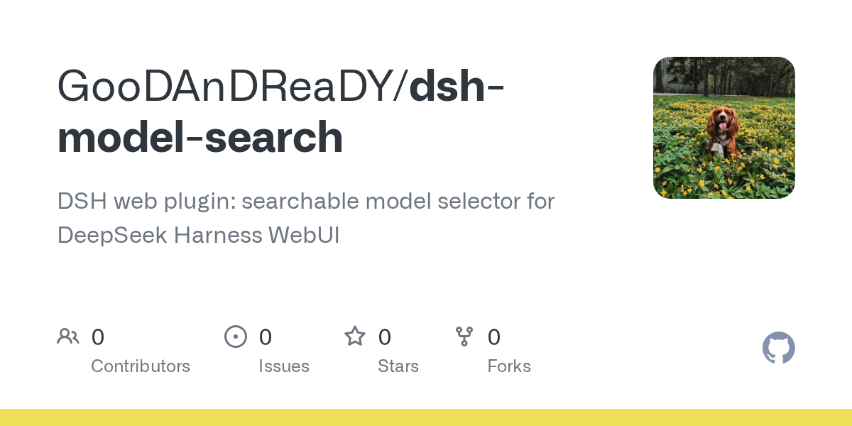 GooDAnDReaDY/dsh-model-search Screenshot preview
