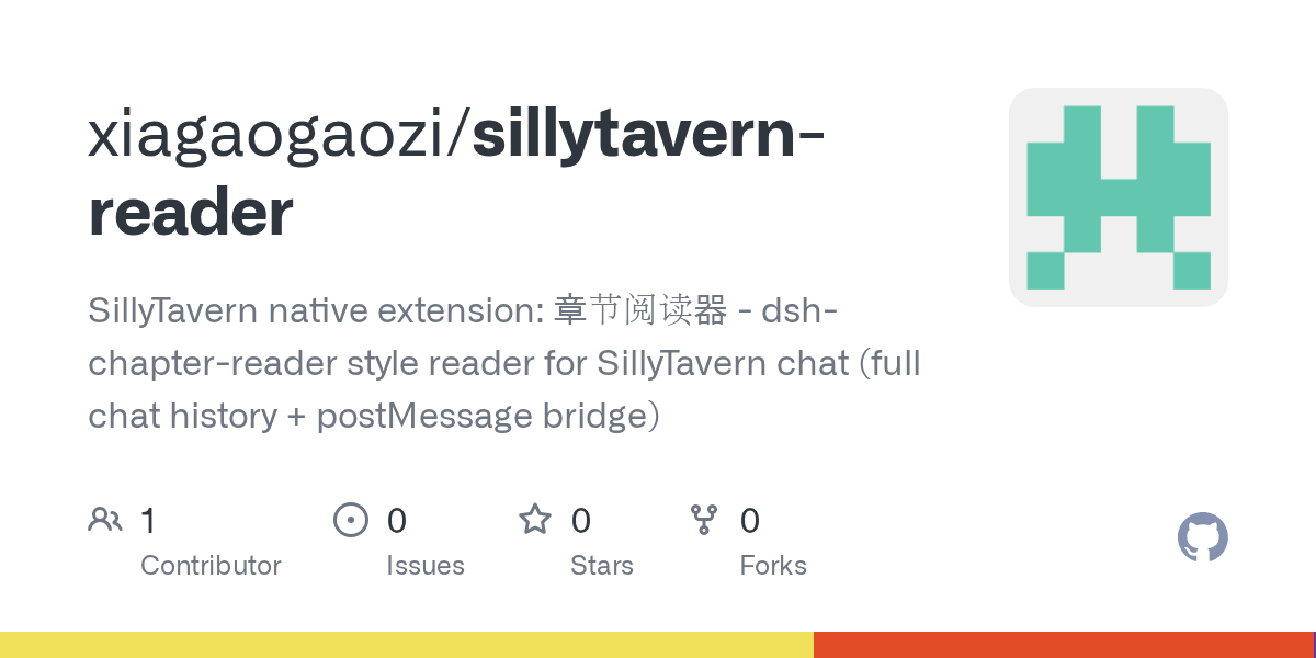xiagaogaozi/sillytavern-reader Screenshot preview