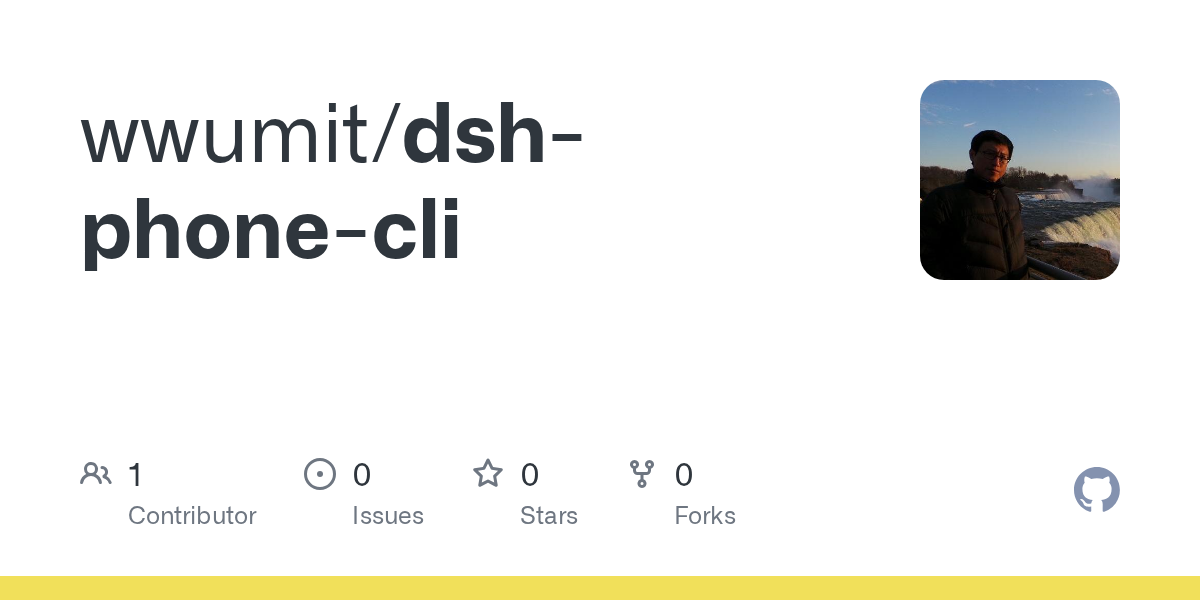 wwumit/dsh-phone-cli Screenshot preview
