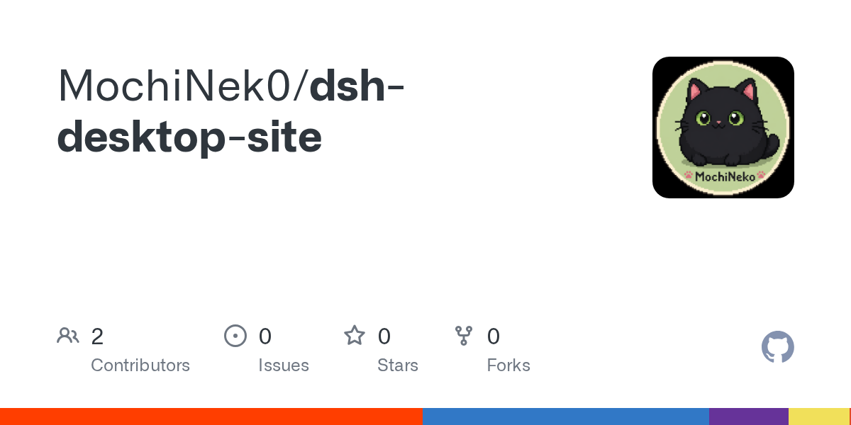 MochiNek0/dsh-desktop-site Screenshot preview