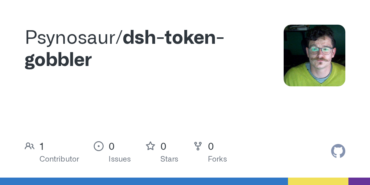 Psynosaur/dsh-token-gobbler Screenshot preview