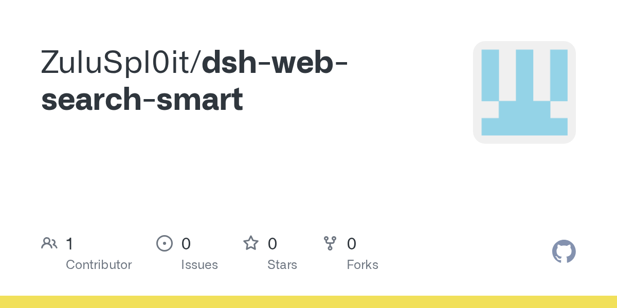 ZuluSpl0it/dsh-web-search-smart Screenshot preview