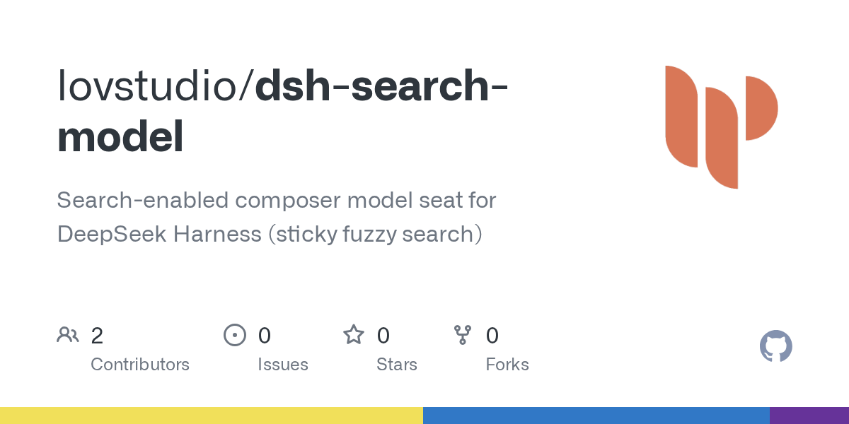 lovstudio/dsh-search-model Screenshot preview