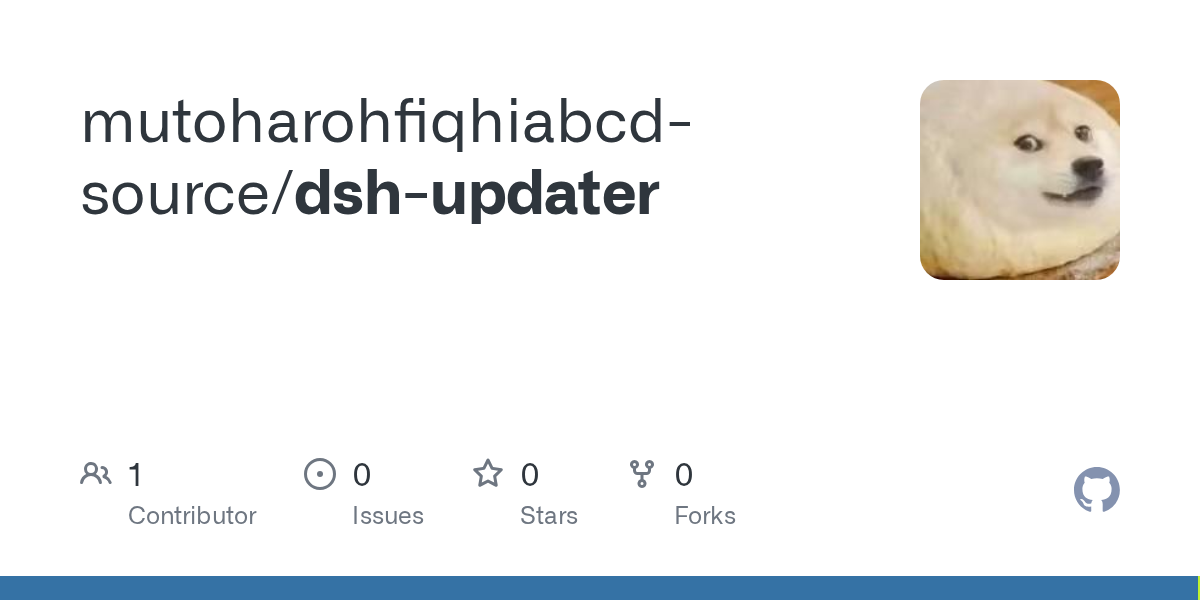 mutoharohfiqhiabcd-source/dsh-updater Screenshot preview