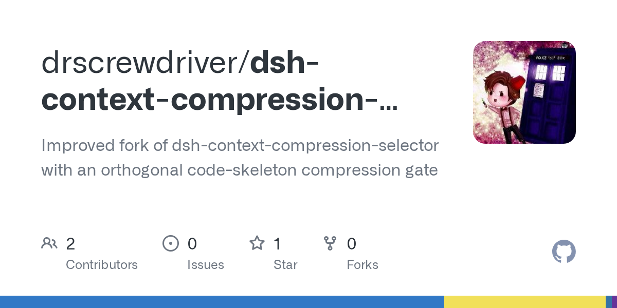 drscrewdriver/dsh-context-compression-improved Screenshot preview