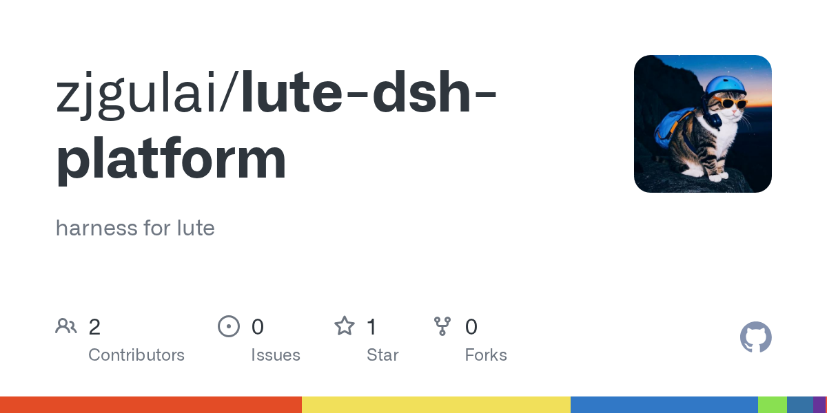 zjgulai/lute-dsh-platform Screenshot preview