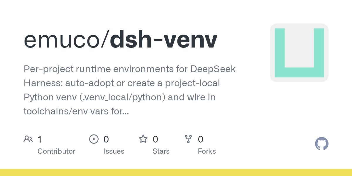emuco/dsh-project-env Screenshot preview
