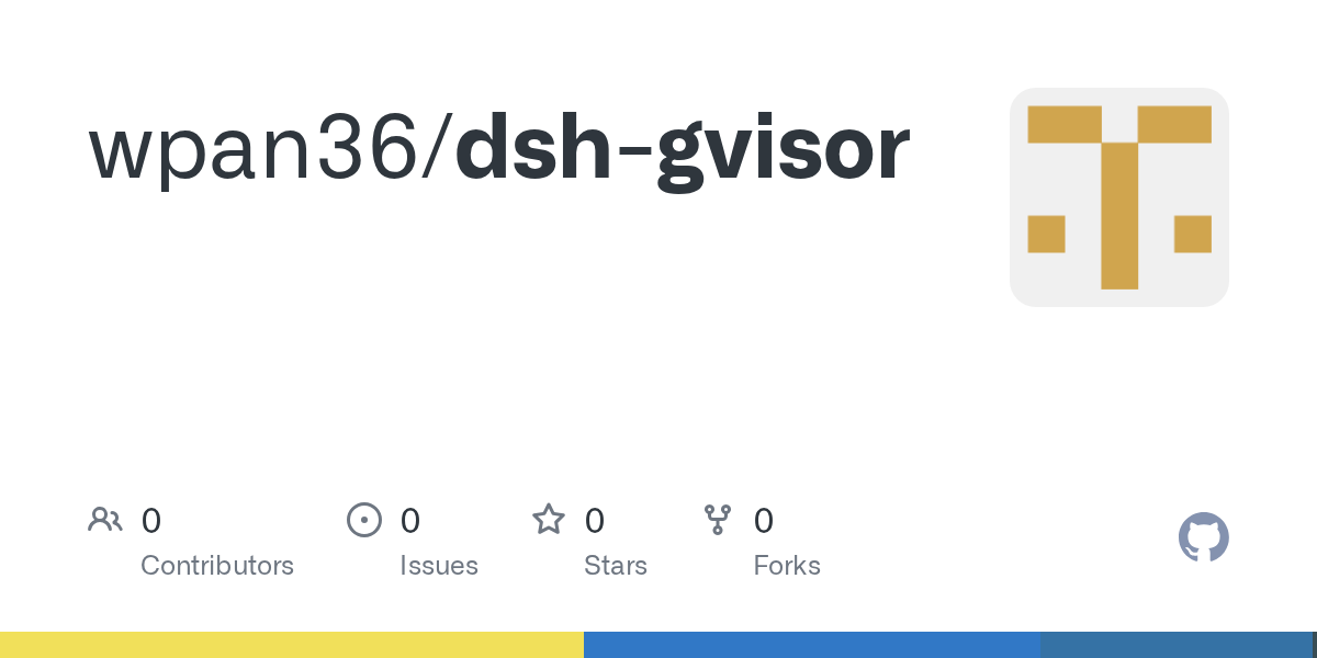 wpan36/dsh-gvisor Screenshot preview