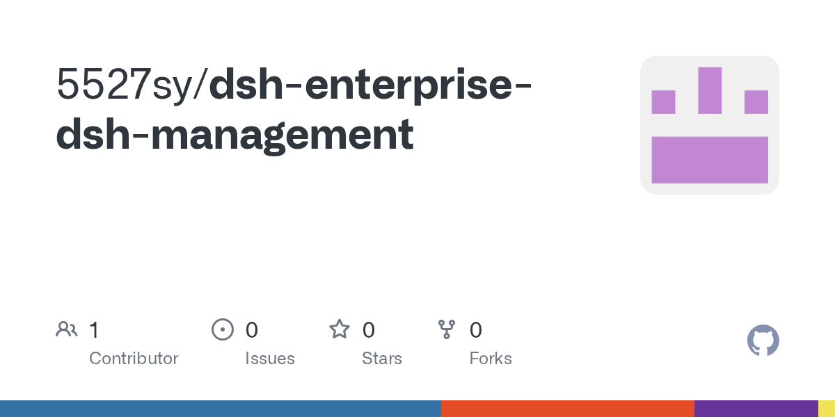 5527sy/dsh-enterprise-dsh-management Screenshot preview