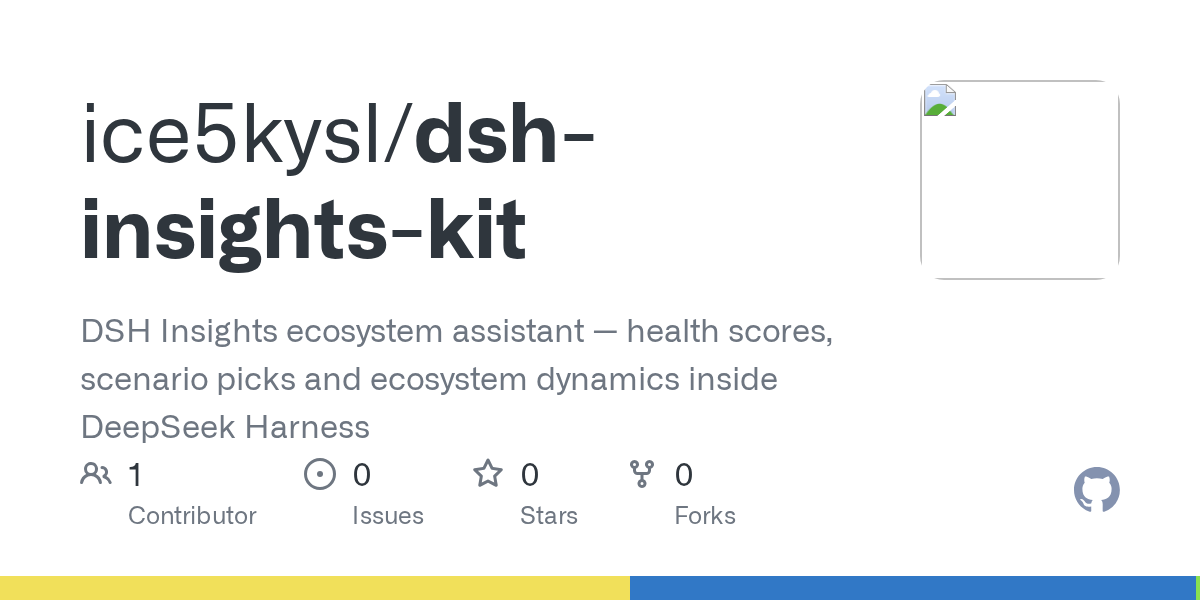 ice5kysl/dsh-insights-kit Screenshot preview