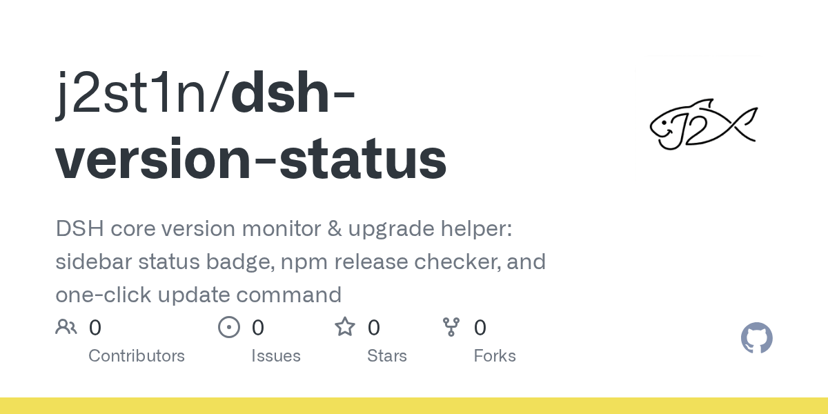 j2st1n/dsh-version-status Screenshot preview