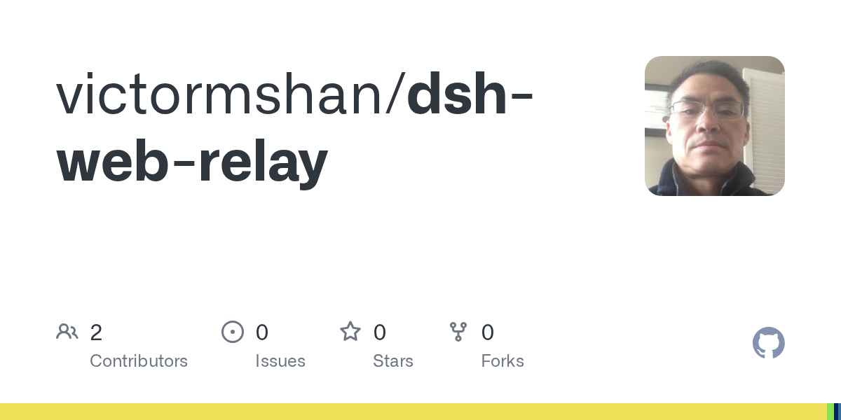 victormshan/dsh-web-relay Screenshot preview